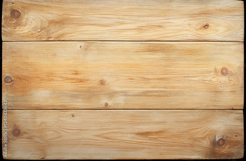 Fototapeta premium Light wood planks background texture, rustic design, studio shot