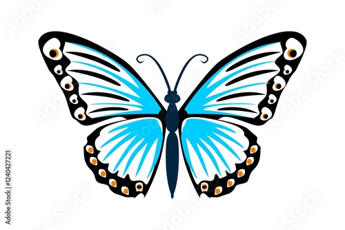 butterfly isolated on white