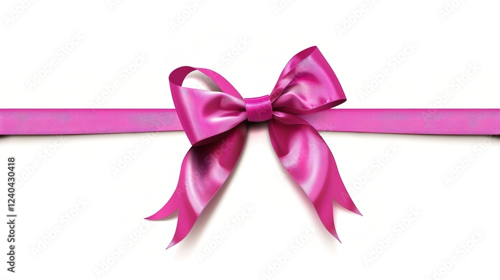 A beautiful ribbon bow placed beside a card note, creating a warm and festive atmosphere for the Christmas celebration A beautiful ribbon bow placed beside a card note, creating a warm and festive atmosphere for the Christmas celebration