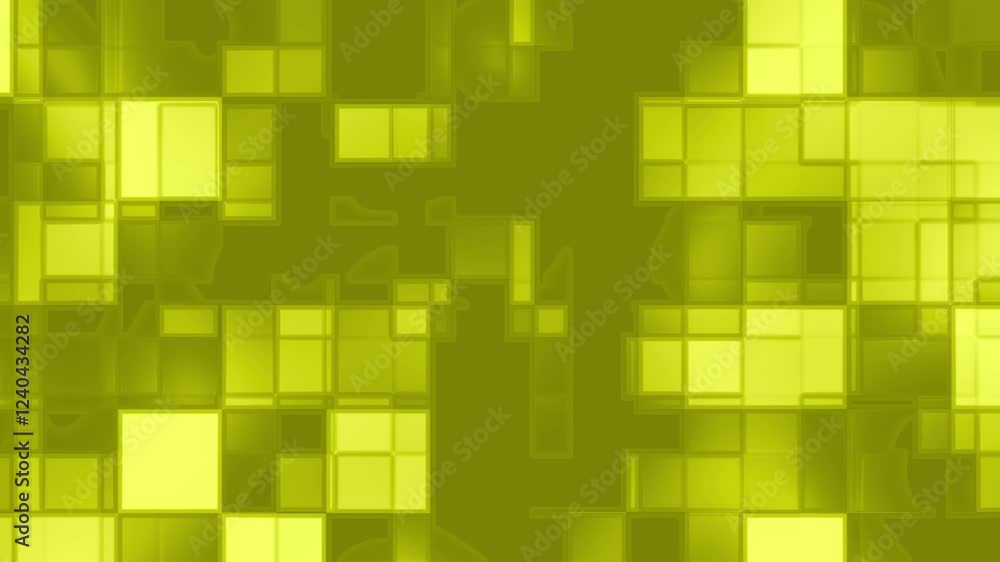 Yellow dark gradient with Digital abstract art featuring a mosaic of green and yellow squares. Geometric patterns create a textured background. Yellow dark gradient with Digital abstract art featuring a mosaic of green and yellow squares. Geometric patterns create a textured background.