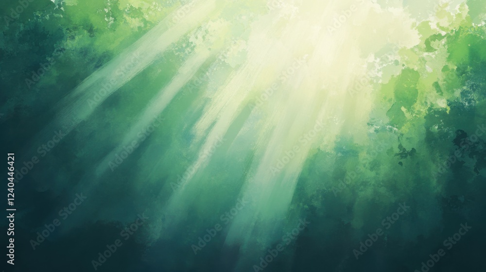 Fototapeta premium Illustration that represents the concept of Enhancing Mental Focus Naturally 