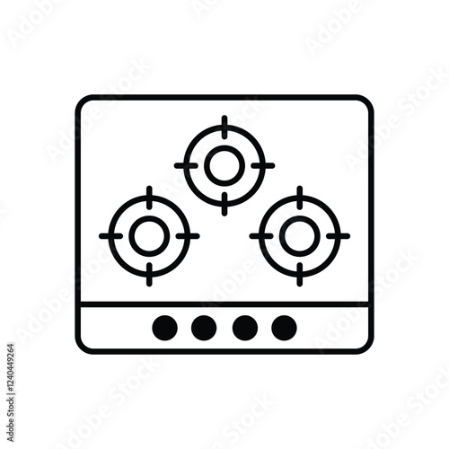 Stove  vector icon