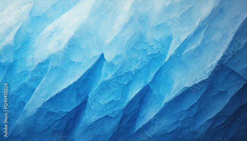 Wallpaper Mural Geometric blue ice texture background
 Torontodigital.ca