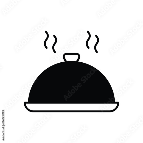 Food Tray vector icon