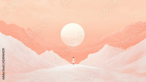 Illustration that represents the concept of Personal Development Journey 