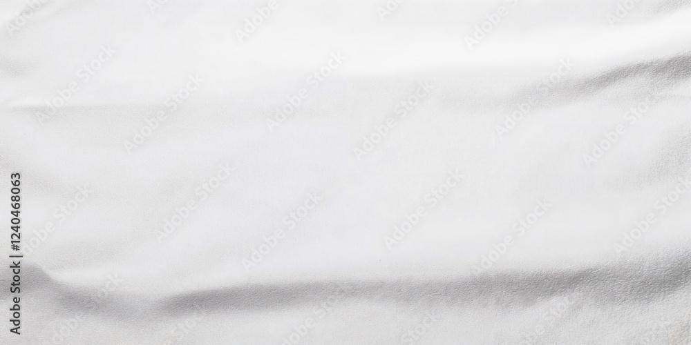Obraz premium White Crumpled Paper Texture