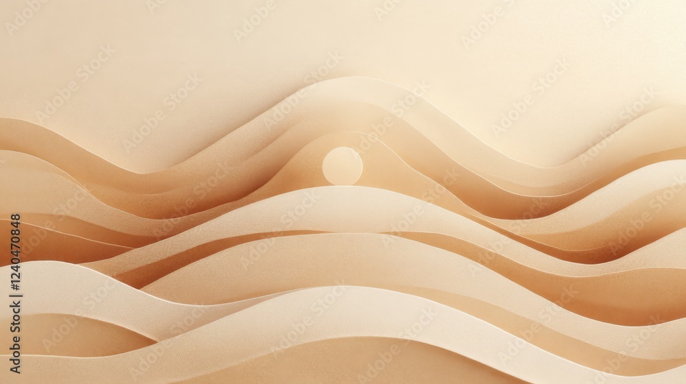 Illustration that represents the concept of Spiritual Balance Illustration that represents the concept of Spiritual Balance