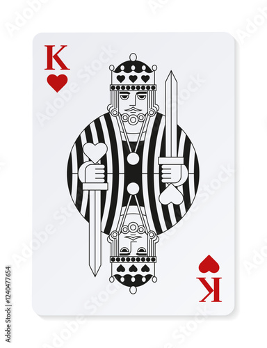 The King of Hearts. 
