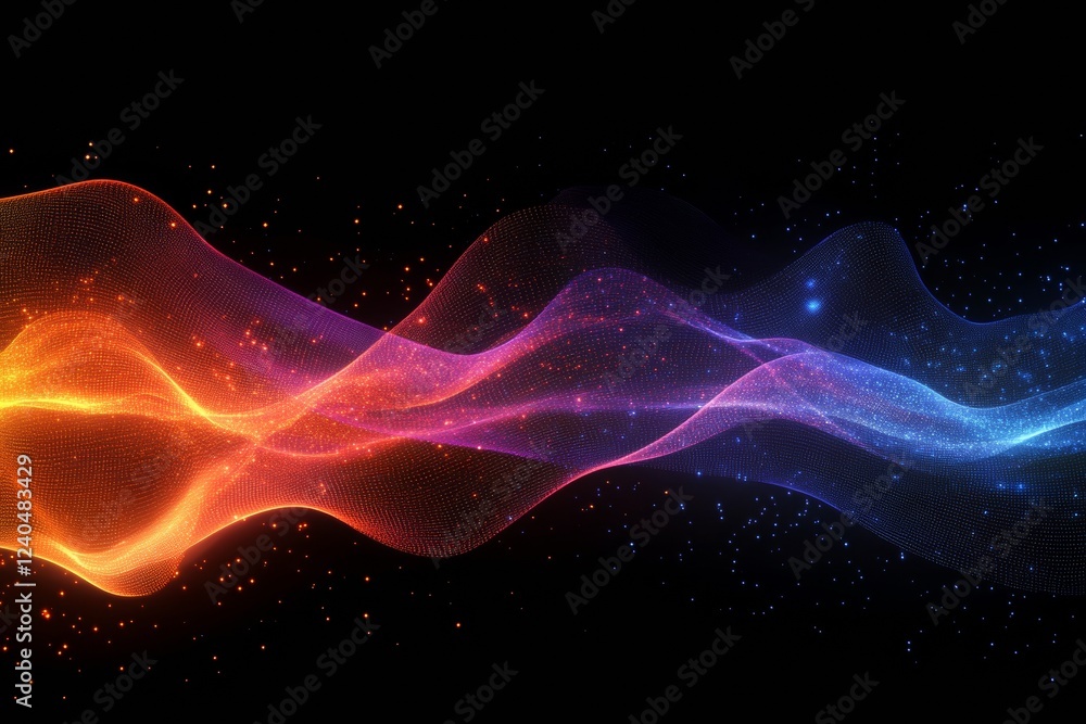 Fluid Holographic Data Streams Abstract Neon Lightwaves for Digital Aesthetics in Tech Marketing and Futuristic Business Visualization Fluid Holographic Data Streams Abstract Neon Lightwaves for Digital Aesthetics in Tech Marketing and Futuristic Business Visualization