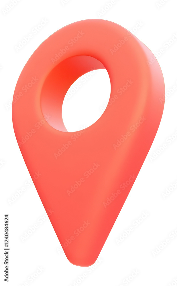 PNG 3d location pin illustration symbol icon. PNG 3d location pin illustration symbol icon.