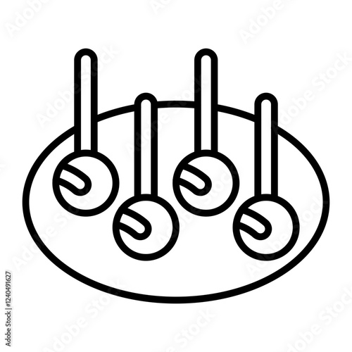 Appetizers.line icons