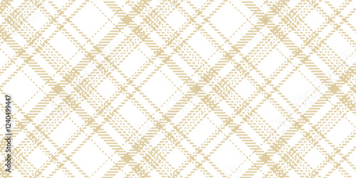 Vector checkered pattern or plaid pattern. Tartan, textured seamless twill for flannel shirts, duvet covers, other autumn winter textile mills. Vector Format