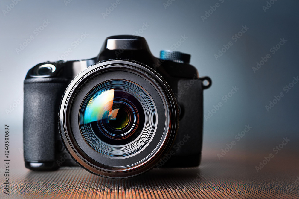 Generated image Eine Fotocamera mit Objektiv