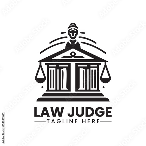 Justice Law Logo Design Vector Law Establish a powerful and trustworthy brand identity with this meticulously crafted Justice Law Logo
