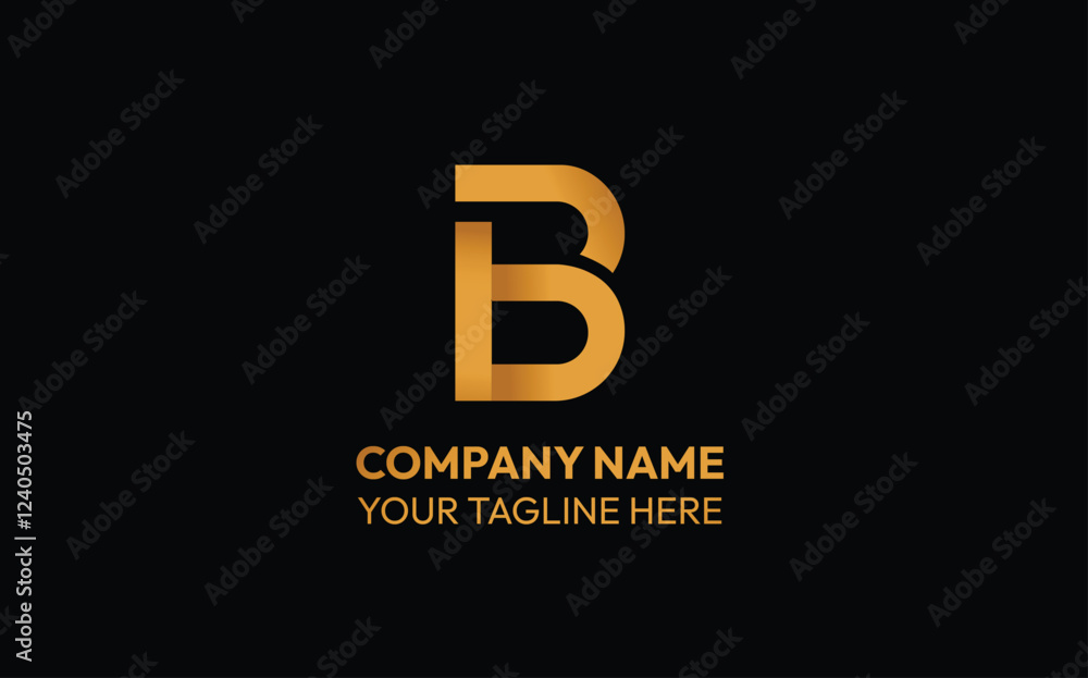 Abstract Gradient Logo Design – Letter B Branding Abstract Gradient Logo Design – Letter B Branding