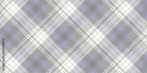 Vector checkered pattern or plaid pattern. Tartan, textured seamless twill for flannel shirts, duvet covers, other autumn winter textile mills. Vector Format
