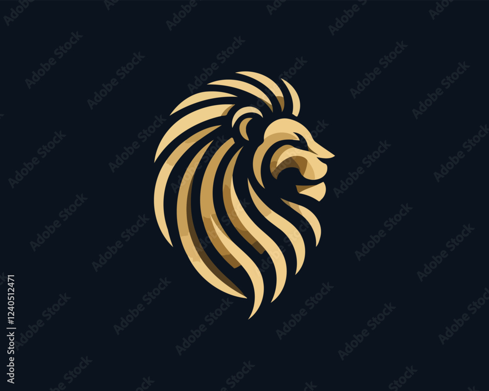 head of a lion head of a lion