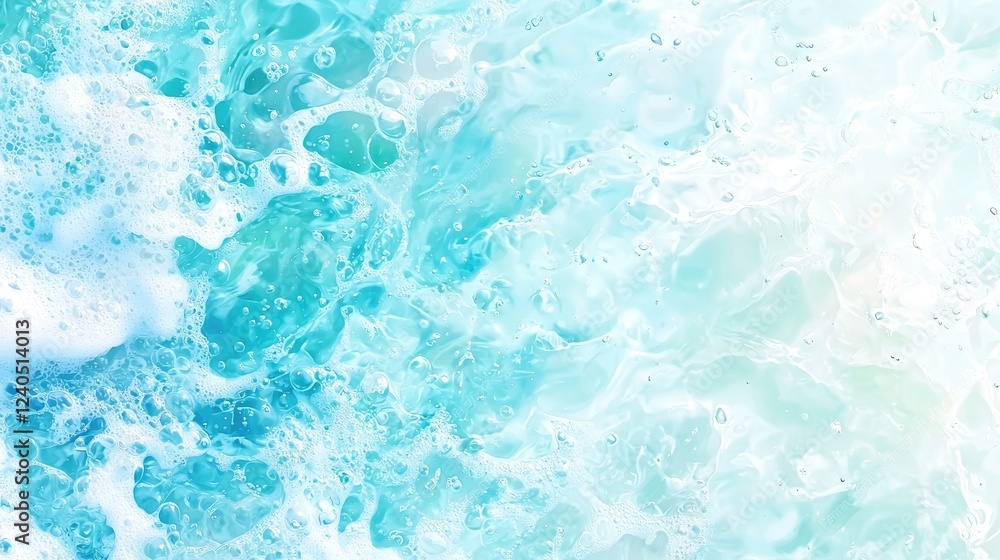 Obraz premium Ocean waves foam texture background