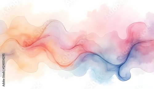Abstract watercolour pattern   