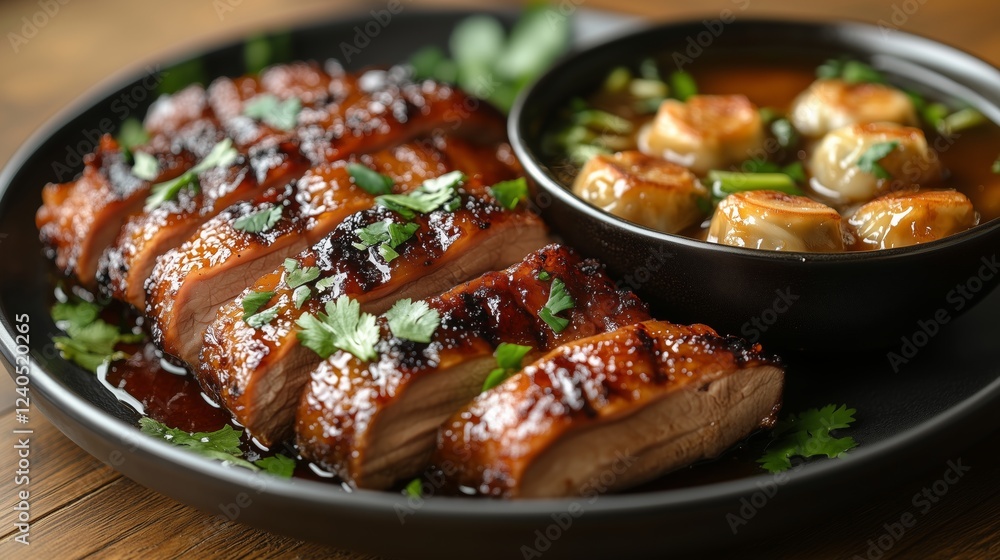 Roast Duck with Soup Dumplings Roast Duck with Soup Dumplings