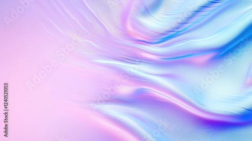 Wallpaper Mural Abstract Pastel Swirls: Iridescent Pink Blue Background Torontodigital.ca