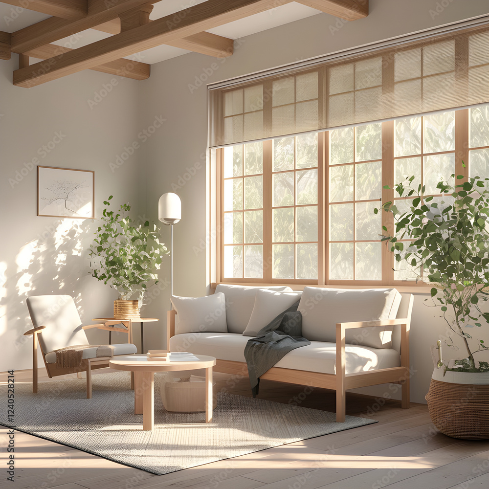 Fototapeta premium modern living room