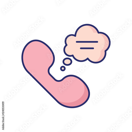 Incoming Call vector icon