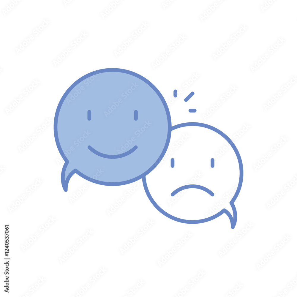 Fototapeta premium Emoji vector icon