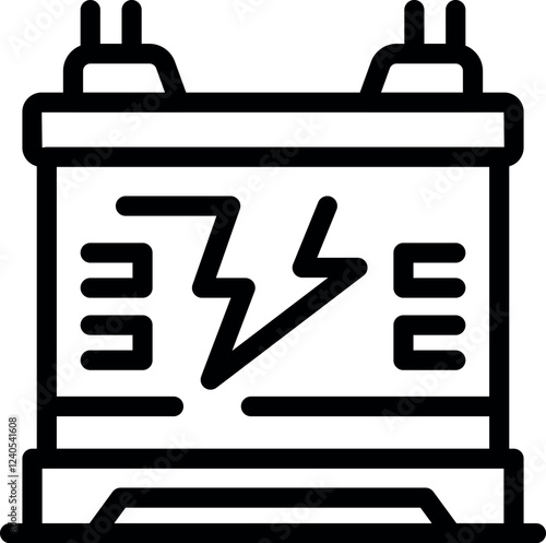 Accumulator providing power for ignition, lighting, and accessories, ensuring reliable vehicle operation