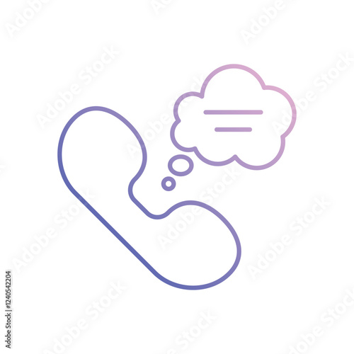 Incoming Call vector icon