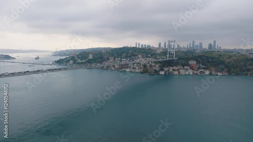 Wallpaper Mural Daytime view of the Bosphorus Bridge Torontodigital.ca