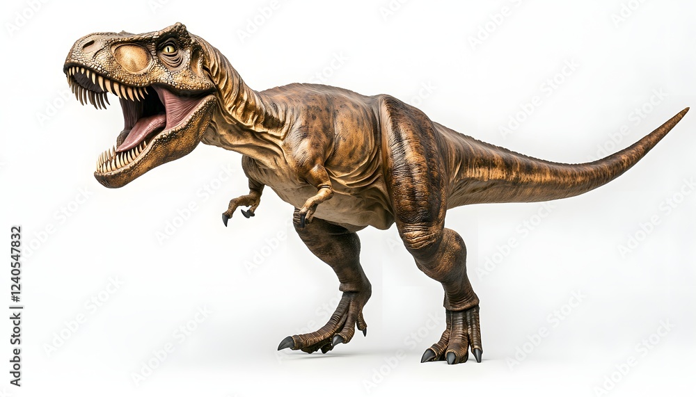 Tyrannosaurus Rex Dinosaur Roaring Powerful Predator Tyrannosaurus Rex Dinosaur Roaring Powerful Predator