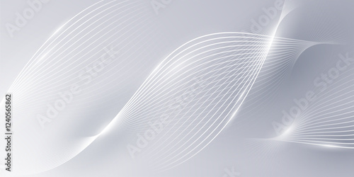 white abstract background modern vector illustration
