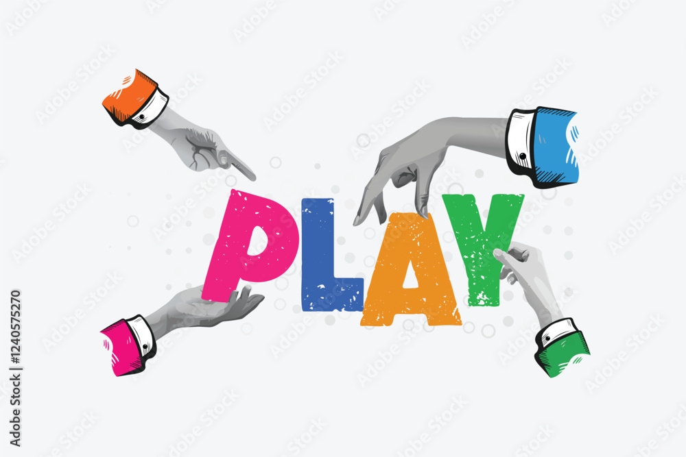 Play, Hands, Colorful Letters, Fun, Together, Activity, Engagement Play, Hands, Colorful Letters, Fun, Together, Activity, Engagement