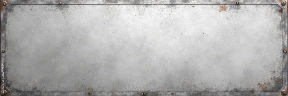 Fototapeta premium Vintage silver metal texture with distressed and worn appearance , texture, edgy