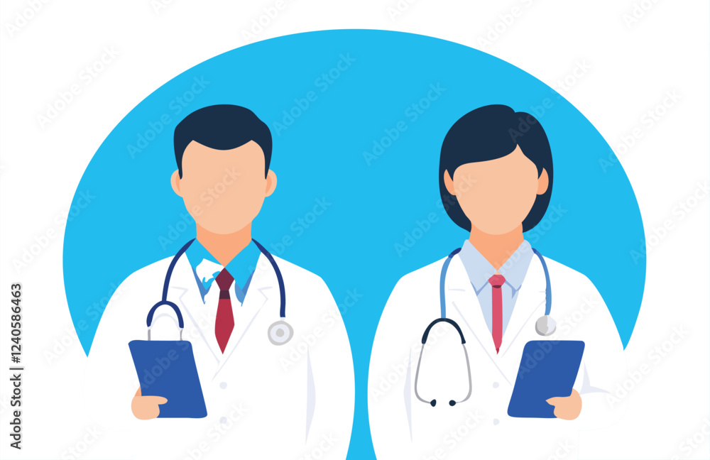 Doctor icon. Medical icons. Vector Doctor icon. Medical icons. Vector
