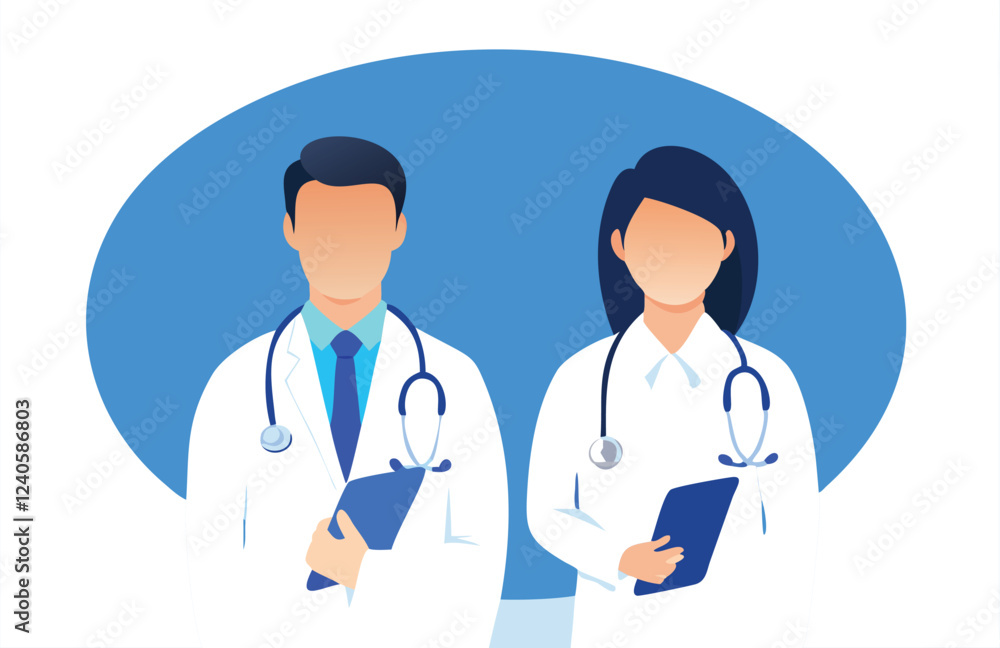 Doctor icon. Medical icons. Vector Doctor icon. Medical icons. Vector