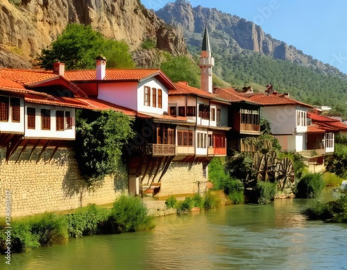 Tarihi Amasya evleri photo