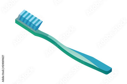 toothbrush isolated on white background