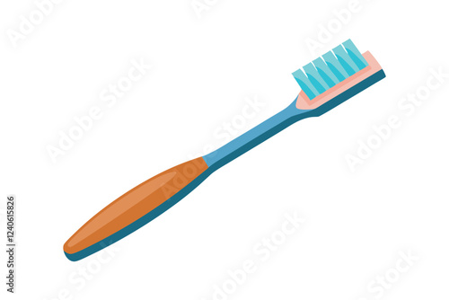 toothbrush isolated on white background
