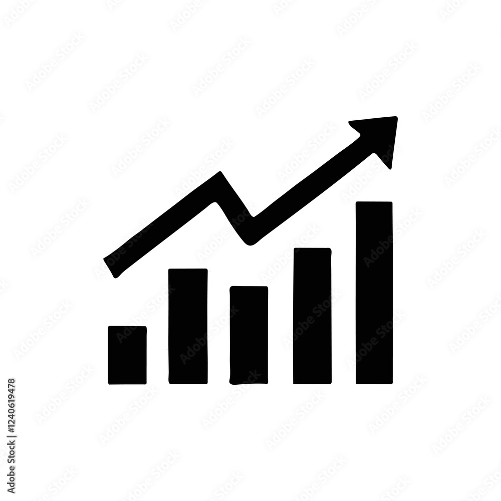 business icon and business charts icon business icon and business charts icon