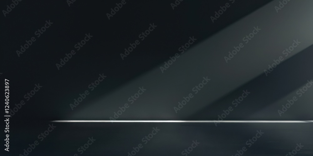 A tranquil and minimalist scene against a pure black background, Soft gradient in the foreground, Minimalist modern style A tranquil and minimalist scene against a pure black background, Soft gradient in the foreground, Minimalist modern style