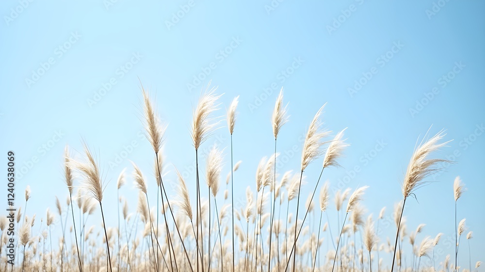 Obraz premium Miscanthus in the sun