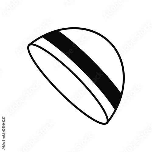 Muslim Cap icon vector stock illustration