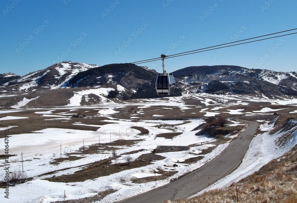 Roccaraso - Cabinovia Pizzalto - Gravare