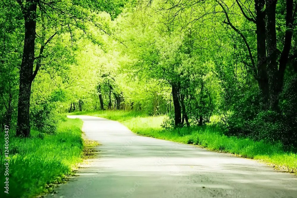 blurred background with garden trees in sharp focus, creating a bokeh effect blurred background with garden trees in sharp focus, creating a bokeh effect
