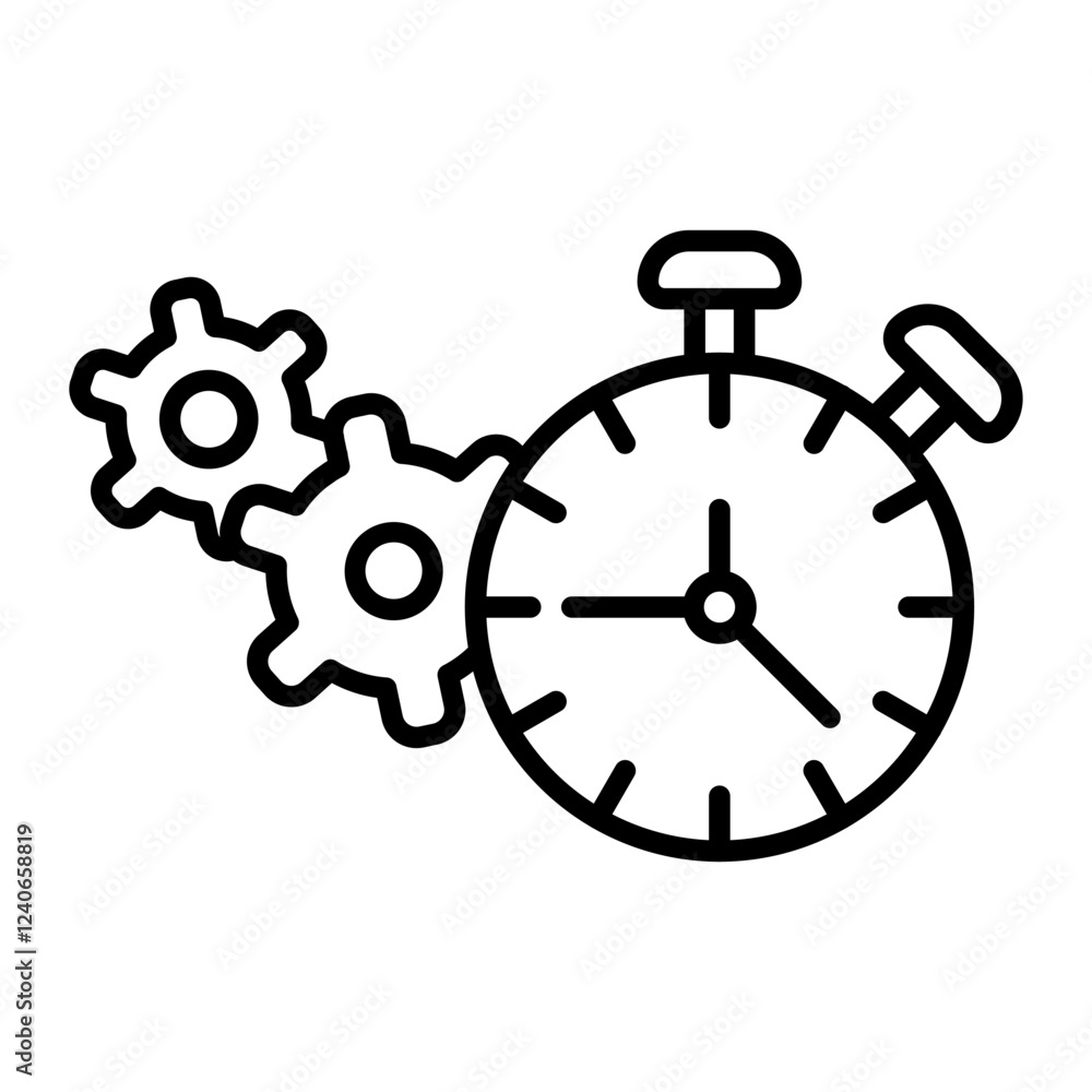 Time Management Clock.line Time Management Clock.line