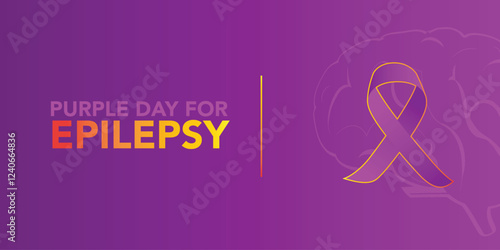 Epilepsy awareness day occurs each year on March 26th aims to increase the public's knowledge of a neurological condition affecting nearly fifty million people worldwide. Also known as Purple Day.