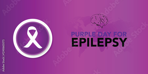 Epilepsy awareness day occurs each year on March 26th aims to increase the public's knowledge of a neurological condition affecting nearly fifty million people worldwide. Also known as Purple Day.