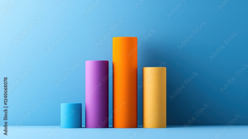A vibrant bar graph comparing calorie expenditure during high- and low-impact exercises A vibrant bar graph comparing calorie expenditure during high- and low-impact exercises